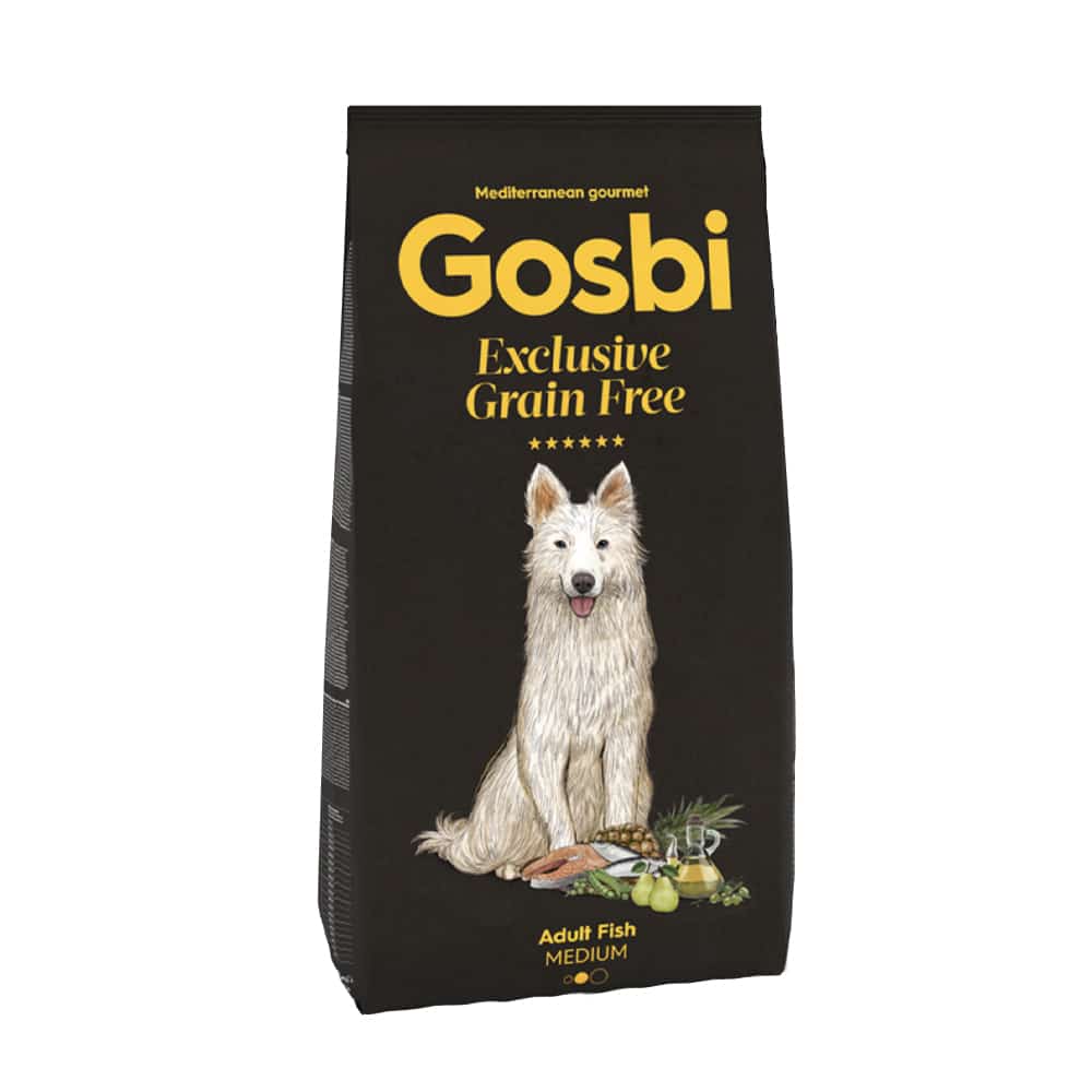 Gosbi- גוסבי דגים לכלב בינוני וגדול 12 ק"ג