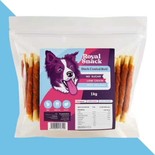 רויאל סנייק מקלות לעיסה בשר עם ברווז מיובש 1 ק"ג