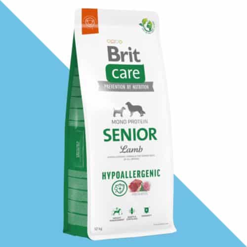 בריט קר כבש היפואלרגני סניור לכלבים מבוגרים מכל גזע  12 ק"ג Brit Care