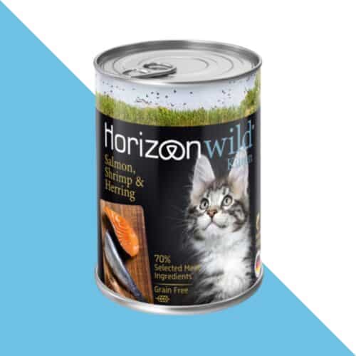 הורייזן WILD פטה איכותי לחתלתולים - סלמון,שרימפס והרינג 400 גרם Horizon