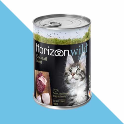 הורייזן WILD פטה איכותי לחתלתולים - קוקטייל בשר 400 גרם Horizon