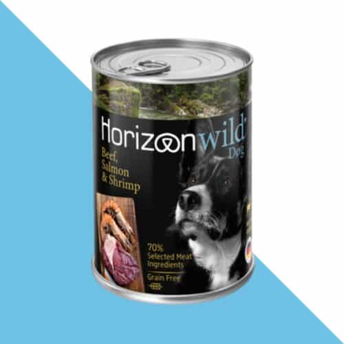 הורייזן WILD פטה איכותי לכלבים - בקר,סלמון ושרימפס 400 גרם Horizon