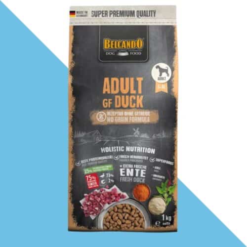 בלקנדו פיינסט ברווז ללא דגנים מזון לכלבים רגישים 12.5 ק״ג BELCANDO