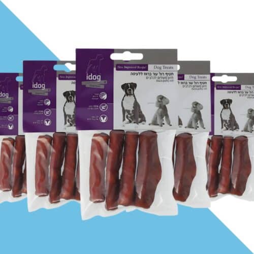 5 מארזי איידוג 4 יח' עצם סיגר נפוח ברווז 220 גרם