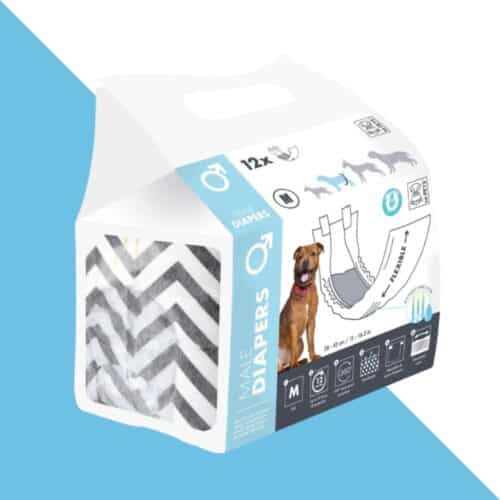 אמ פטס חיתול לכלב זכר 12 יח' M