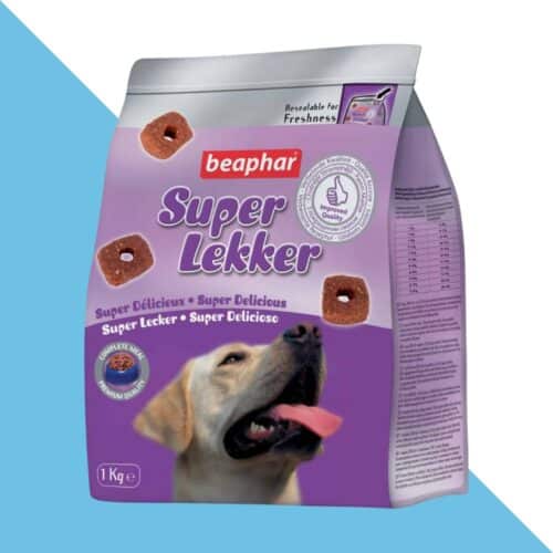 ביהפר סופר לקר מזון לח לכלבים משמש כחטיף אילוף 1 ק"ג
