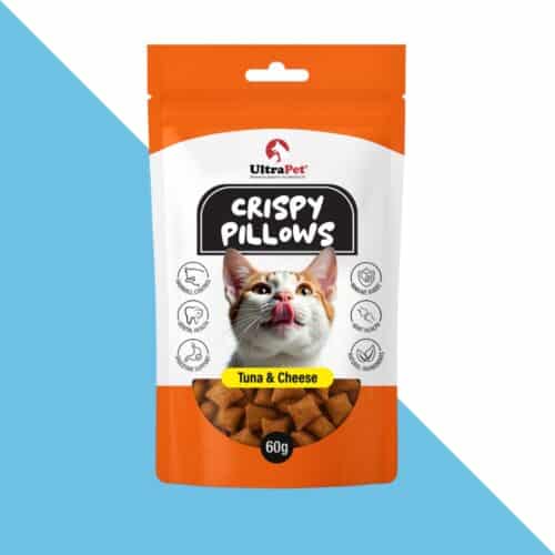 כריות קריסיפי לחתול אולטרה פט - טונה וגבינה 60 גרם