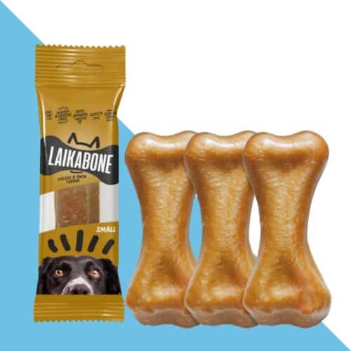 ליקה בון עצם גבינה וברווז חזקה במיוחד 45 גרם LAIKA BONE S