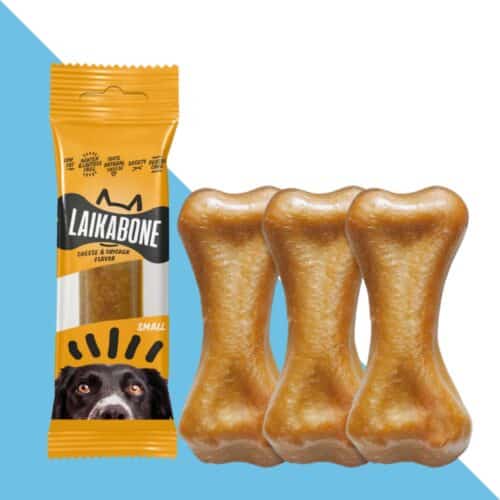 ליקה בון עצם גבינה ועוף חזקה במיוחד 45 גרם LAIKA BONE S