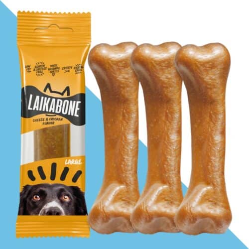 ליקה בון עצם גבינה ועוף חזקה במיוחד 91 גרם LAIKA BONE L