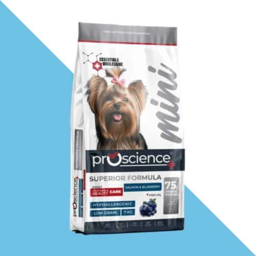 פרו סיינס סלמון ואוכמניות מזון היפואלרגני לכלב בוגר קטן 7 ק"ג Pro science