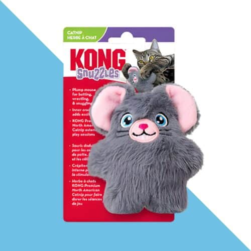 צעצוע לחתול קונג בובת עכבר עם קטניפ KONG