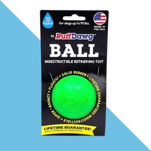 ruff dawg כדור עמיד עם אחריות לכל החיים - קטן