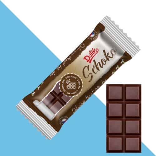 חטיף שוקולד חום לכלבים 30 גרם Dafiko