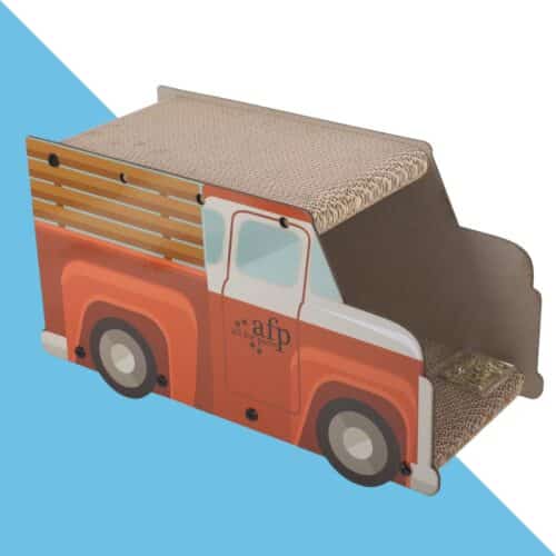 משאית גירוד וינאטג' לחתול afp