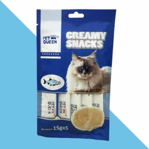 פט קווין שלוקים לחתולים סלמון 75 גרם