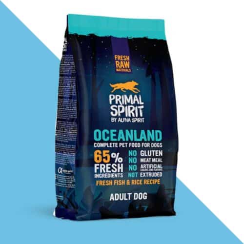 חטיף ומזון פרימל ספיריט אושן לנד דגים 1 ק"ג Primal Spirit