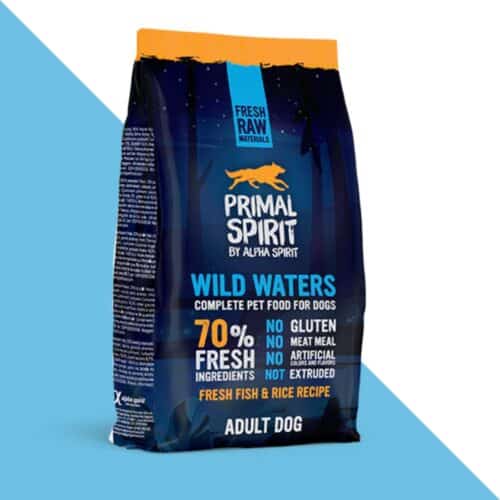 חטיף ומזון פרימל ספיריט ווילד ווטרס דגים 1 ק"ג Primal Spirit