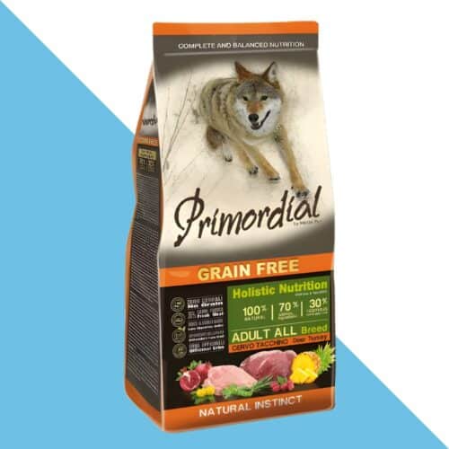 פרימורדיאל אייל והודו לכלבים בוגר ללא דגנים 12 ק"ג Primordial