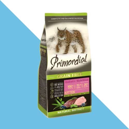 פרימורדיאל הודו ברווז לגורי חתולים ללא דגנים 2 ק"ג Primordial