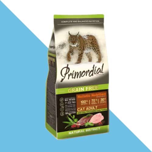 פרימורדיאל הודו ברווז לחתול ללא דגנים 2 ק"ג Primordial