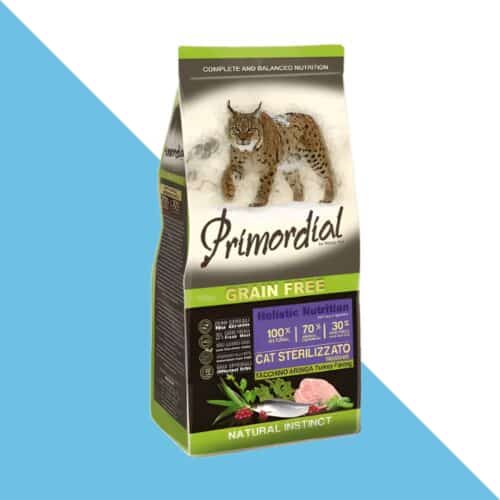 פרימורדיאל סטרילייז הודו הרינג לחתול ללא דגנים 2 ק"ג Primordial