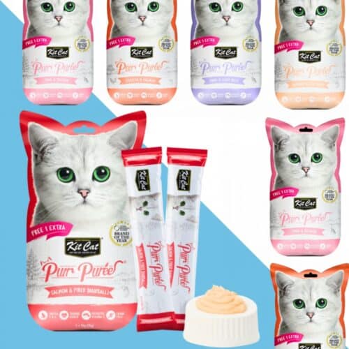 קיט קט שלוקים לחתול מיקס 10יח 60 גרם ליח' Kit Cat