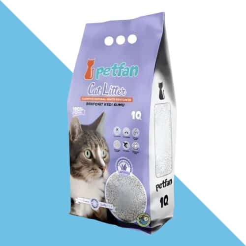 חול מתגבש לחתול פט פאן בניחוח לוונדר 10 ליטר