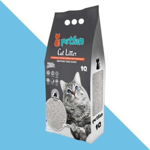 חול מתגבש לחתול פט פאן בתוספת פחם ללא ריח 10 ליטר