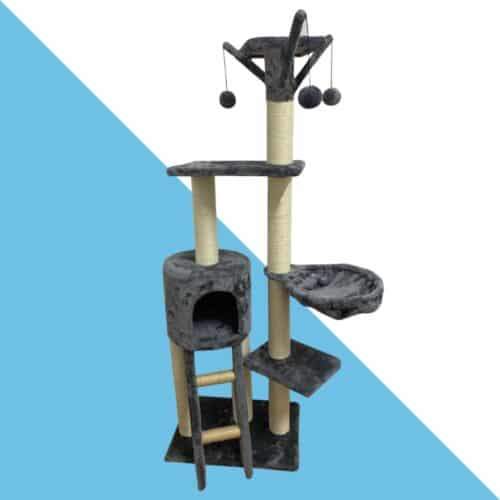 מתקן גירוד איכותי במיוחד דגם "כריסטופר" אפור 148 ס"מ - UP148