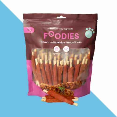 פודיז חטיפי כבש על מקלות עור בקר 1 ק"ג FOODIES