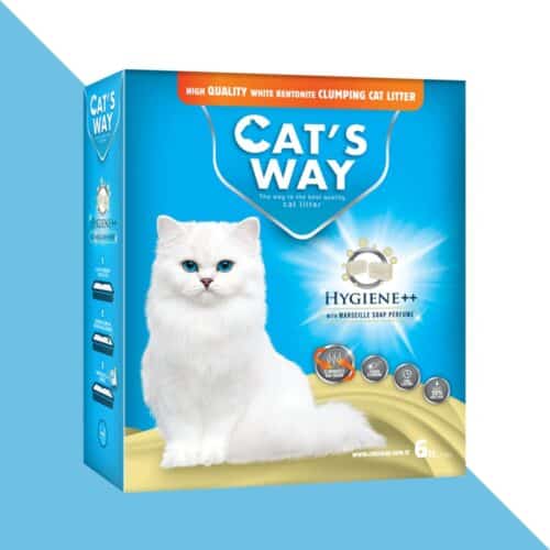 קטס ווי חול מתגבש לחתול בניחוח לוונדר 6 ליטר Cats Way