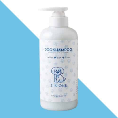 שמפו + מרכך + דיאודורנט לכלבים פ.ב בניחוח סבון 500 מ"ל