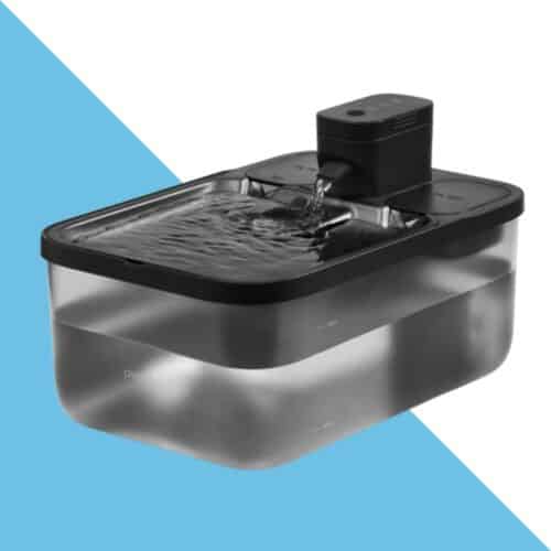 מזרקת מים לחתול וכלב נטענת - 4.5 ליטר שחור PCA