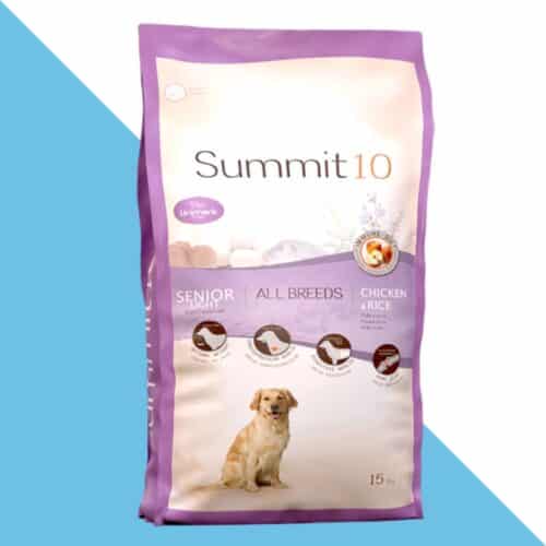 סאמיט 10 עוף ואורז לכלב מבוגר/ דיאטטי 15 ק"ג summit10